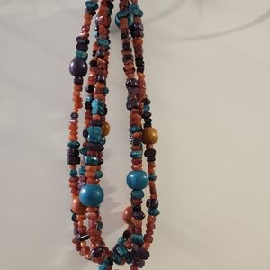 Versatile Multi Stone Bead Necklace